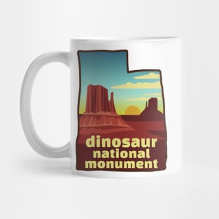 Dinosaur National Monument Utah Mug